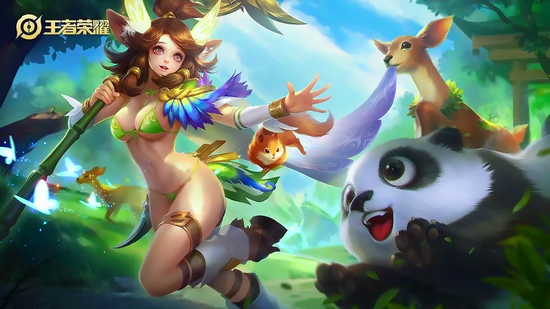 王者荣耀瑶遇见神鹿图片 王者荣耀瑶遇见神鹿ps高清图